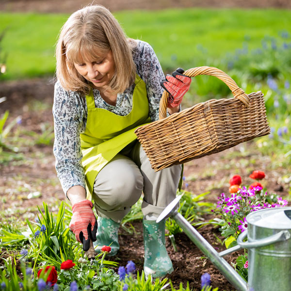 Woman gardening