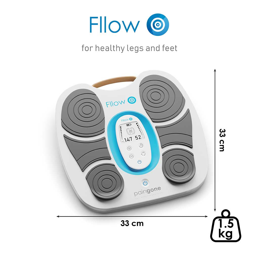 Fllow dimensions, 33 centimetres in height and width and 1.5 kilograms in weight